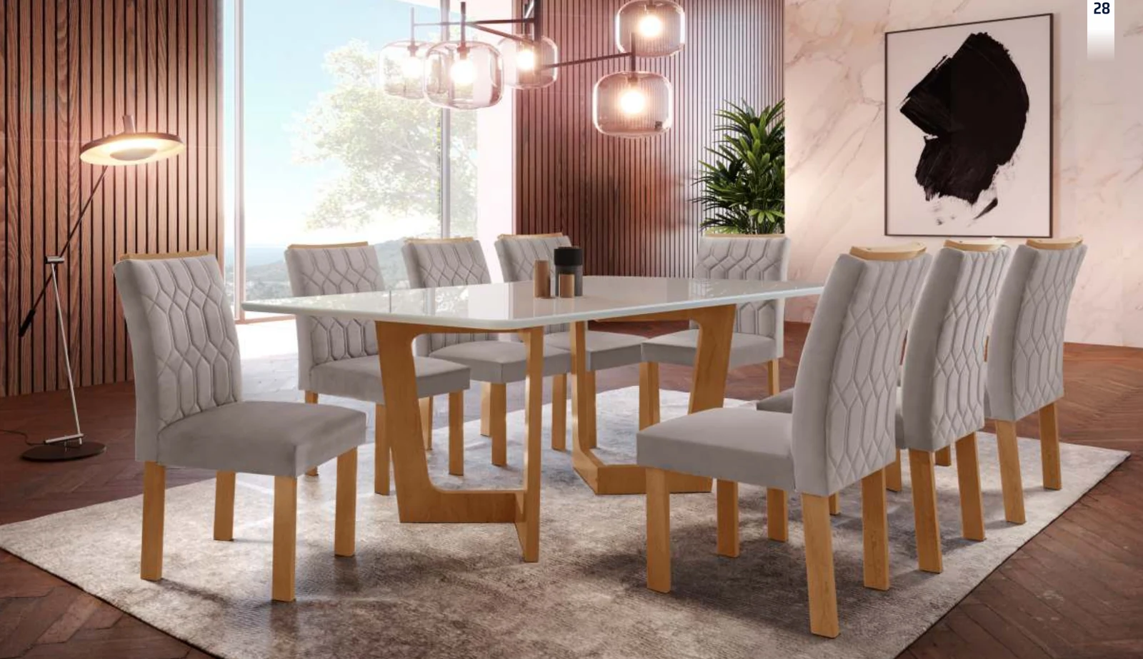 Sala de jantar Dubai · 2,00 × 0,90 m / Jade