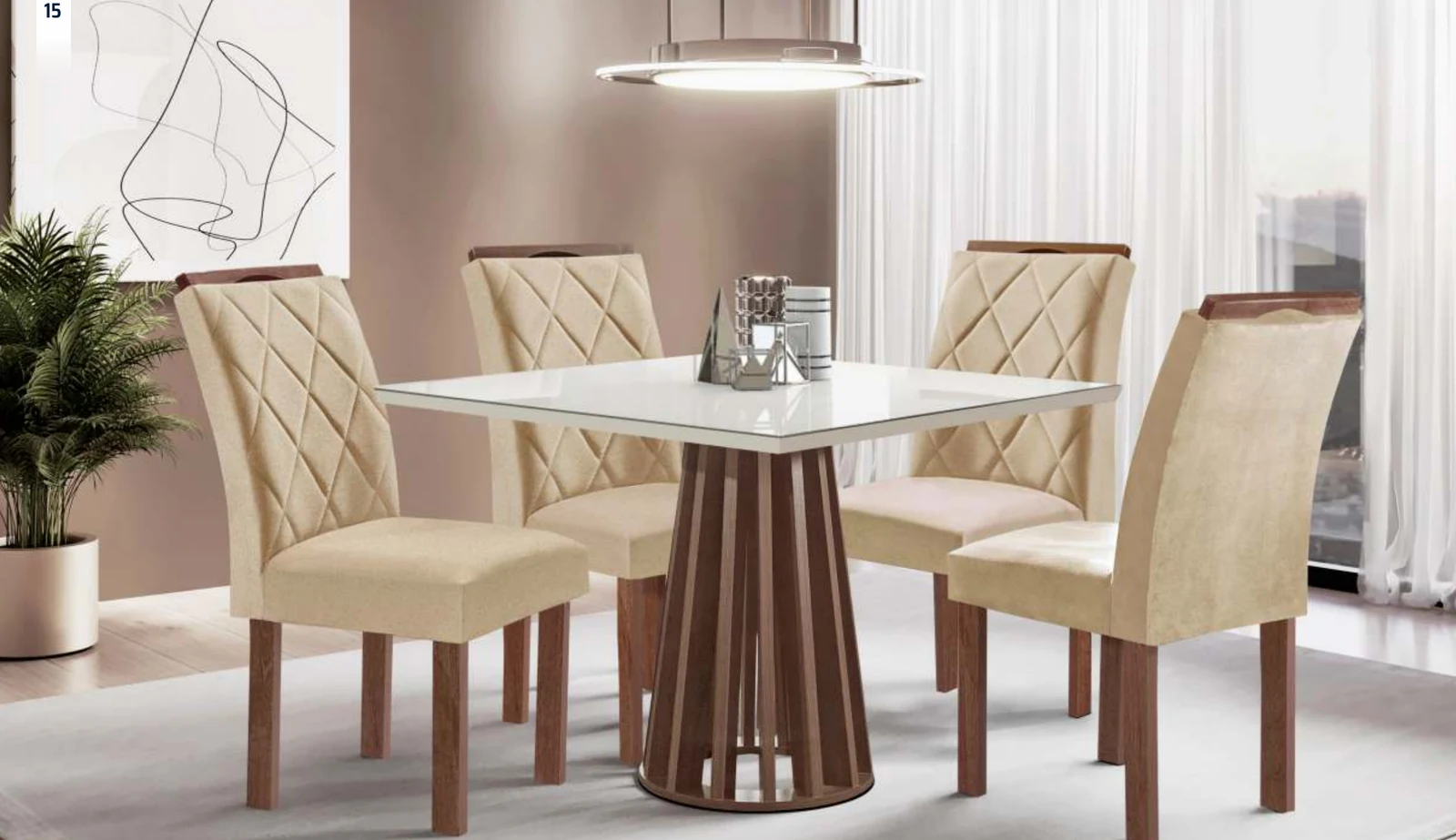 Sala de jantar Berlim · 1,00 × 1,00 m / Toronto