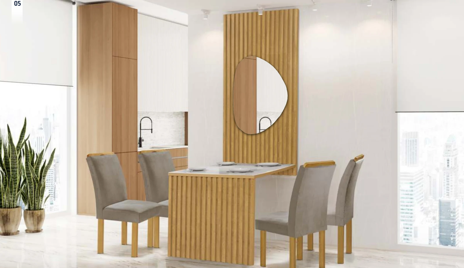 Sala de jantar Cancun · 1,20 × 0,90 m / Londres
