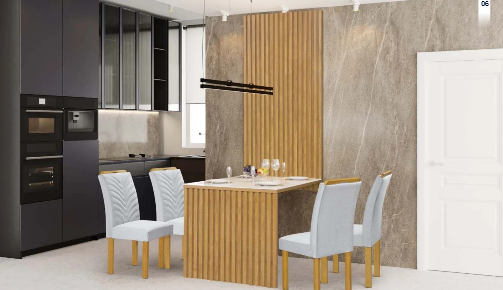 Sala de jantar Cancun · 1,20 × 0,90 m / Cancun