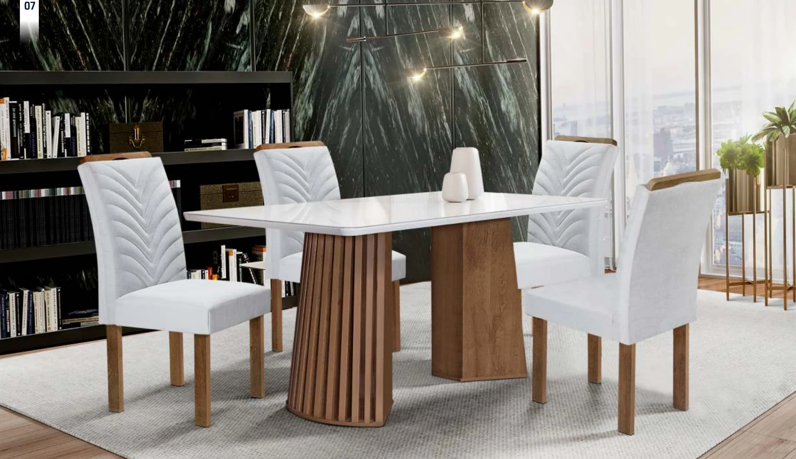 Sala de jantar Nevada · 1,20 × 0,90 m / Cancun