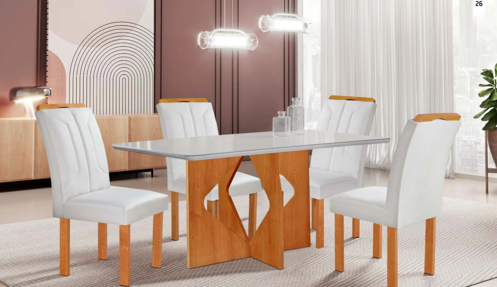 Sala de jantar Milão · 1,20 × 0,80 m / Dallas